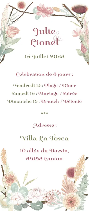 programme de mariage digital-tableau de bord invité-papeterie de mariage digitale-faire-part-faire-part de mariage virtuel-invitation de mariage numérique-faire part digital
